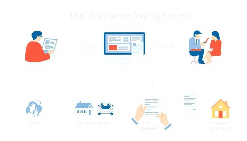 תהליך רכישת ביטוח