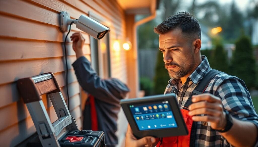 התקנת מערכות אבטחה